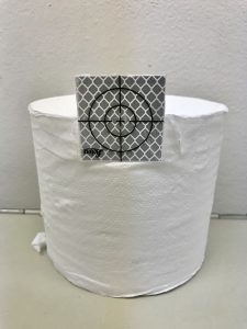 top roll from world's tallest toilet paper pyramid